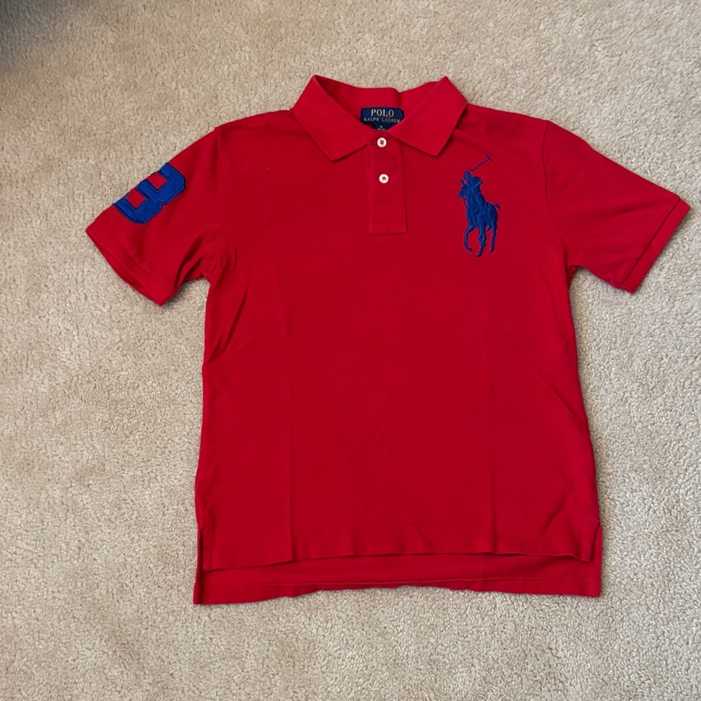 Polo by Ralph Lauren Red Kids Polo Shirt